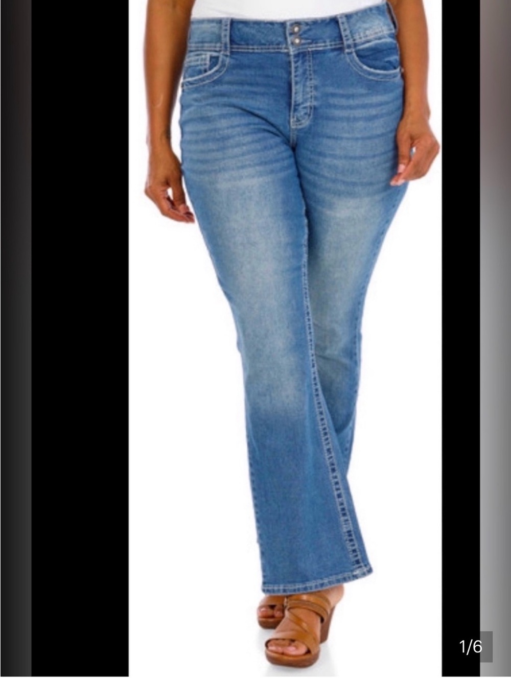 NWT 22W copper flash jeans cute star pocket 1443